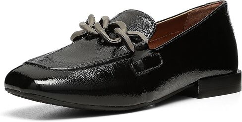 Donald Pliner Women's Bethany Crickle Patent Leather, Designer, Classic Shoes, Dress Loafers in Saudi Arabia