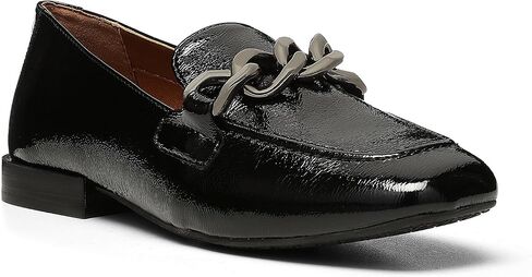 Donald Pliner Women's Bethany Crickle Patent Leather, Designer, Classic Shoes, Dress Loafers in Saudi Arabia