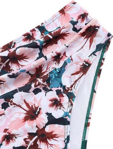 ZAFUL Women Bikini Swim Suits Swimwear for Women 2024 Tummy Control Ruched High Waisted Bikini Two Piece Bathing Suit in Kuwait