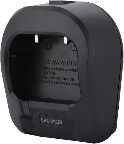 شاحن بطارية ASHATA Walkie Talkie، شاحن منزلي لـ Baofeng Walkie Talkie، شاحن بطارية 100-240 فولت لـ Baofeng UV82 UV-8D UV-82HX راديو ثنائي الاتجاه (أسود) in Saudi Arabia