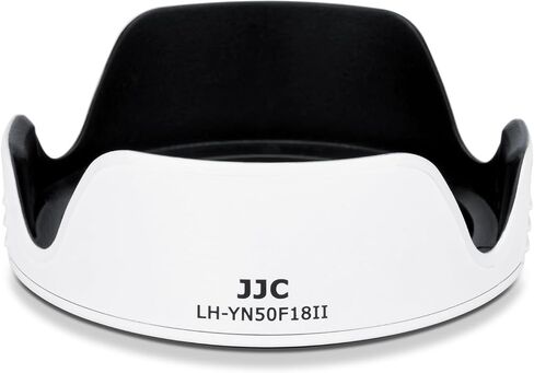 Lens Hood for Yongnuo YN 50mm f/1.8 II Lens, Reversible Lens Shade Protector Compatible with 58mm Filter or Lens Cap in Saudi Arabia