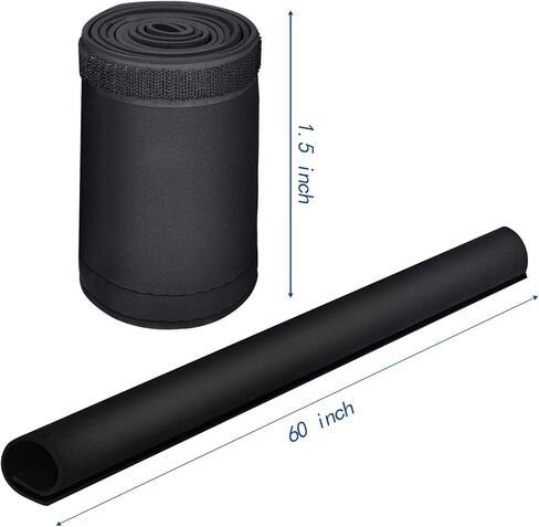 غطاء منظم كابل محرك التصيد البحري، غطاء كابل نيوبرين أسود مقاس 60 بوصة لأسلاك محرك التصيد in Kuwait