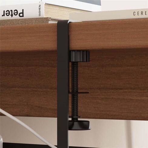 Cable Management Tray for Desk, 15.7"", No Drill Installation, Multipurpose Under Desk Organizer (Black), Large in Saudi Arabia