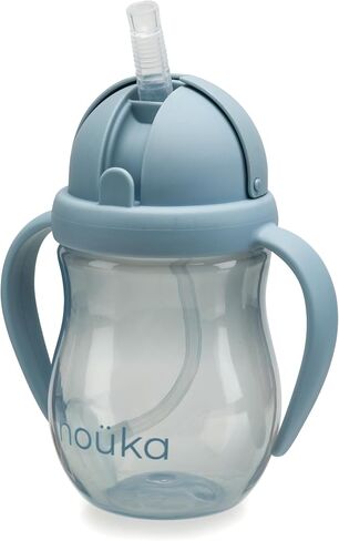 nouka Weighted Straw Cup with Click Top Lid | Leak Proof and Easy Grip | Wave in Saudi Arabia