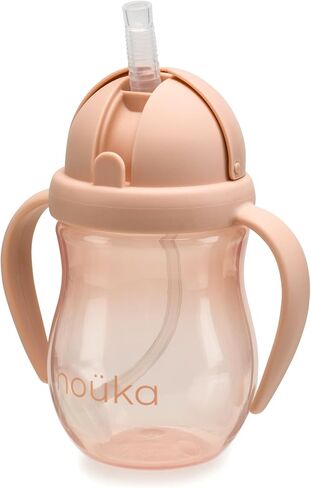 nouka Weighted Straw Cup with Click Top Lid | Leak Proof and Easy Grip | Wave in Saudi Arabia