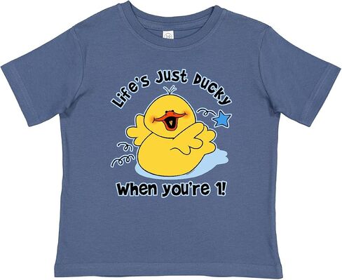 inktastic Life's Ducky 1st Birthday Baby T-Shirt in Saudi Arabia