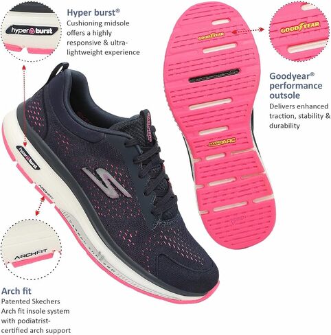 Skechers Women's Go Walk Workout Walker Outpace Sneaker in Saudi Arabia