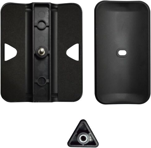 مشبك تثبيت جانبي xcivi - قم بتثبيت هاتفك أو جهازك اللوحي على الكمبيوتر المحمول أو الشاشة - دعامة عرض مزدوجة أو ثلاثية تربط الجهاز اللوحي/الهاتف الذكي (عبوتان) in Kuwait