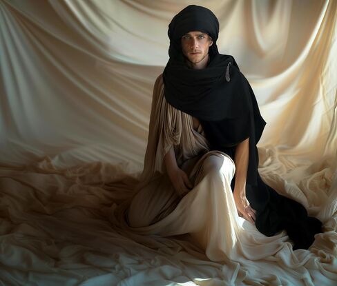 JPXH Adult Men And Women Medieval Shawl Hooded Multicolored Wizard Role-Playing Shawl in Kuwait