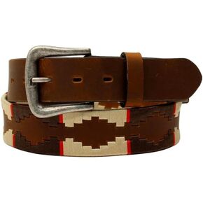 Nocona Men's Embroidered Strap Belt