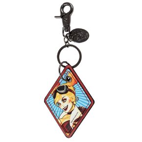 DC Comics Bombshells: Harley Quinn Faux Leather Keychain