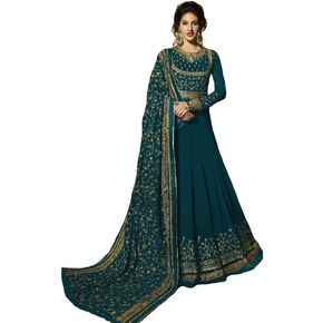 Alamara Fashion Ready To Wear Indian/Pakistani Style Party Wear Embroidered Anarkali Gown Anarkali Suit For Women