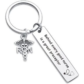 7RVZM Nurse Day Keychain Nurse Birthday Keychain Nurse Appreciation Keychain Nursing Supervisor Gift