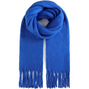 Big Scarf Coloured Checked Oversized Scarf Tassel Soft Fall Winter Thick Scarf Warm Shawl Women