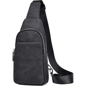 FSD.WG sling Backpack for Men Chest Bag Crossbody Shoulder Bags Travel Bag Purse for Men with Water Resistant