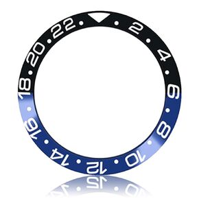 Wristwatch Loop Ring Replacement Parts Black Blue,Ceramic Watch Bezel Insert 40mm Outer Diameter,Watch Bezel Insert Ceramic Watch Bezel Insert for Watch Bezel Replacement