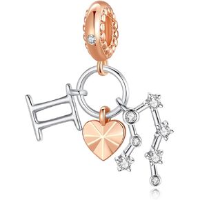 دلاية على شكل قلب من الفضة الاسترليني عيار 925 بتصميم شمس ونجوم وقمر وفيل وعباد الشمس من جوينيفا، مناسبة كهدية للنساء والفتيات in Kuwait