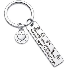 Song Gift Music Jewelry Bestie Keychain Girlfriend Jewelry BFF Gift Musical Keychain