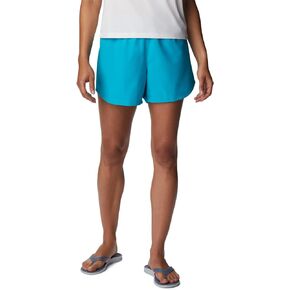 Columbia Womens Tamiami Pull-on Hiking Shorts, Ocean Teal, Medium/4 Inseam US in Kuwait