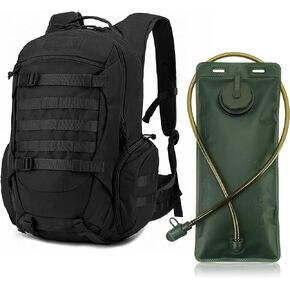 Mardingtop 35L Tactical Backpack with Rain Cover + 2.5L Hydration Bladder
