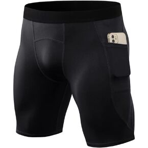 CARGFM Compression Shorts for Men Underwear Performance Shorts Athletic Workout Basketball Tights Baselayer Shorts