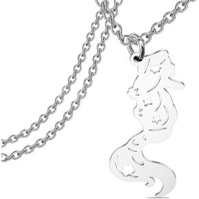 KEYCHIN Rapunzel Princess Necklace Fairy Tales fans Gift Princess Pendent Jewelry For Women Girls