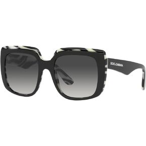 Dolce & Gabbana DG 4414 Black Animal Print/Grey Shaded 54/20/145 women Sunglasses