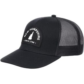 قبعة محلية من جلد الغزال باللون الأسود والأبيض قابلة للتعديل in Kuwait