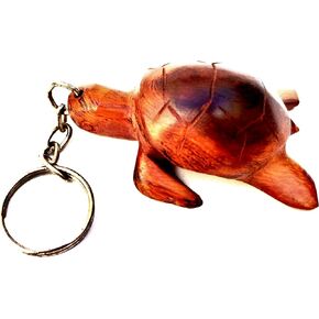 Wood Keychain turtle, Animals Keychain | Turtle Gift Decor | Keychain Handmade Ironwood