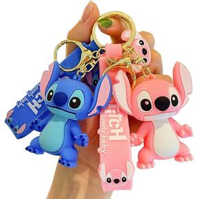 T-Juan MM Cute Keychain Cartoon Keychains Backpack Key Chain Wristlet Keychain Accessories Car Charms for 2pcs