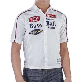 قميص Ed Hardy Big Boys الكلاسيكي بأزرار in Kuwait