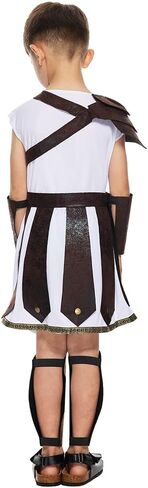 Snailify Unisex Kids Roman Warrior Costume Halloween Ancient Greek Cosplay Costume in Saudi Arabia