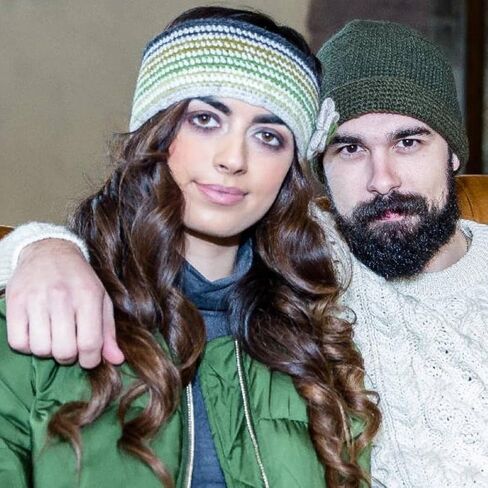 Crochet Turn-Up Beanie Cap for Men in Saudi Arabia