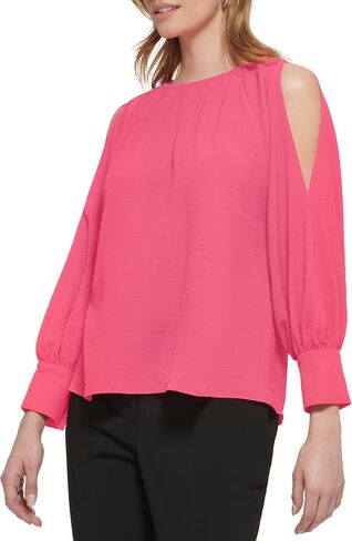 Calvin Klein Women's Cold Shoulder Blouse in Saudi Arabia