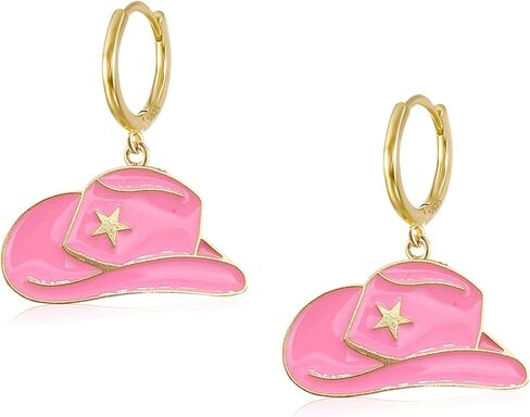 الأقراط الغربية قبعة رعاة البقر للنساء قبعة رعاة البقر بوهو المتدلية الأقراط الغربية للسيدات in Kuwait