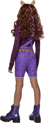 Spirit Halloween Monster High Kids Clawdeen Wolf Costume | Officially Licensed | Werewolf Cosplay | Group Costume in Saudi Arabia