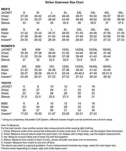 مريلة لصيد الأسماك على الجليد من Striker متينة قابلة للتنفس ومقاومة للماء في الهواء الطلق مع تقنية التعويم Sureflote (2020) in Kuwait