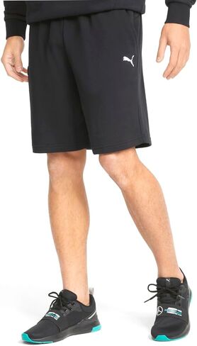 PUMA Men's Standard Mercedes Amg Petronas Essentials Shorts in Saudi Arabia