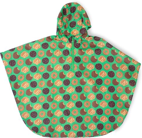 Western Chief Girl Scouts It's Raining Cookies Poncho, Green in Saudi Arabia