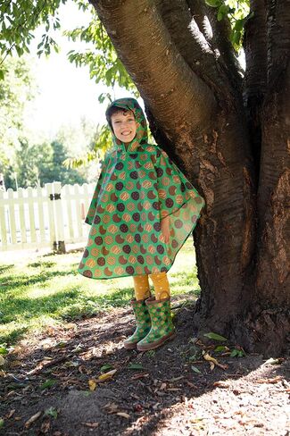 Western Chief Girl Scouts It's Raining Cookies Poncho, Green in Saudi Arabia