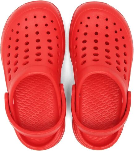 صندل كلوج للحديقة للاولاد والبنات من كيوبوفلاي، صندل مائي سهل الارتداء للاستخدام في الاماكن المغلقة والمفتوحة (للاطفال الصغار/الاطفال الكبار) in Kuwait