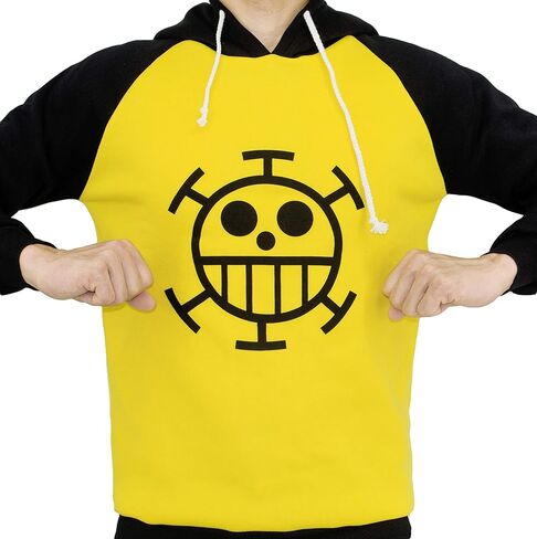 for Trafalgar Law Hooded Long Sleeve for Jolly Roger Costume Cosplay, One Color, X-Large in Kuwait