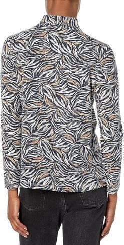 NIC+ZOE Women's Petite Forest Fern Top in Saudi Arabia