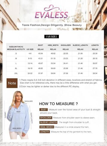 EVALESS Women's Button Down Shirts Long Sleeve Oversized Work Office Dress Shirt in Saudi Arabia