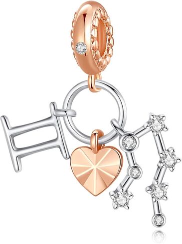 دلاية على شكل قلب من الفضة الاسترليني عيار 925 بتصميم شمس ونجوم وقمر وفيل وعباد الشمس من جوينيفا، مناسبة كهدية للنساء والفتيات in Kuwait