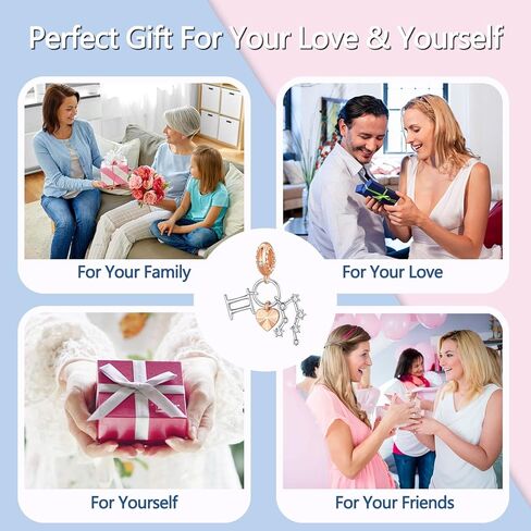 دلاية على شكل قلب من الفضة الاسترليني عيار 925 بتصميم شمس ونجوم وقمر وفيل وعباد الشمس من جوينيفا، مناسبة كهدية للنساء والفتيات in Kuwait