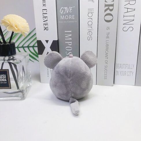 HICIVI Mouse Keychain Kawaii Mouse Stuffed Animal Keychain Women Kids Backpack Pendants Cute Mouse Keychain Plush 9cm in Saudi Arabia