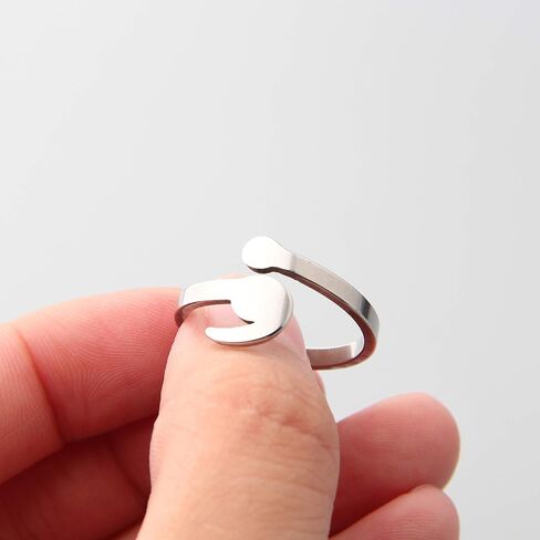 Semicolon Ring Inspirational Motivational Ring Recovery Suicide Awareness Jewelry Semicolon Jewelry for Women in Saudi Arabia