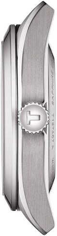 Tissot mens Gentleman Stainless Steel Dress Watch Brown T1274071603101 in Saudi Arabia