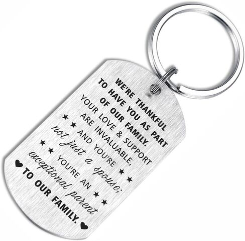 TGCNQ Gifts for Daughter in Law, Daughter-in-Law Engraved Keychain, Daughter -in-Law Gifts from Mother-in-Law, Daughter in Law Birthday Christmas Gift Ideas in Kuwait